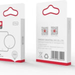 XO 3x Magnetic Holder Stickers Βάση Κινητού Αυτοκινήτου με Μαγνήτη MagSafe Ασημί