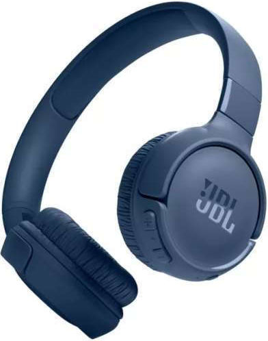 JBL Tune 520BT Ασύρματα Bluetooth On Ear Ακουστικά με 57 ώρες Λειτουργίας Μπλε JBLT520BTBLU