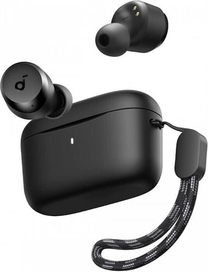 Soundcore by Anker A25i In-ear Bluetooth Handsfree Ακουστικά με Αντοχή στον Ιδρώτα και Θήκη Φόρτισης Μαύρα