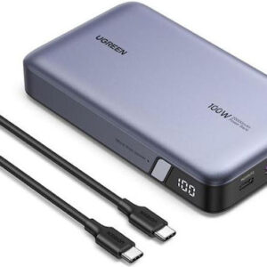 Ugreen PB720 Power Bank 20000mAh 100W Power Delivery / Quick Charge 2.0 / Quick Charge 3.0 Γκρι