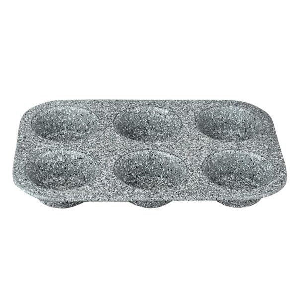 Berlinger Haus Αντικολλητική φόρμα για muffin 6 θέσεων Stone Touch Line BH-1397