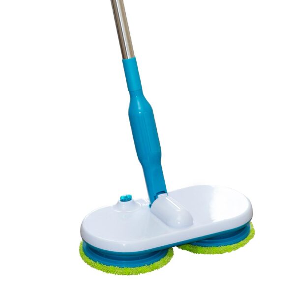 Floating Mop Ηλεκτρική επαναφορτιζόμενη σφουγγαρίστρα με περιστρεφόμενα μαξιλαράκια καθαρισμού