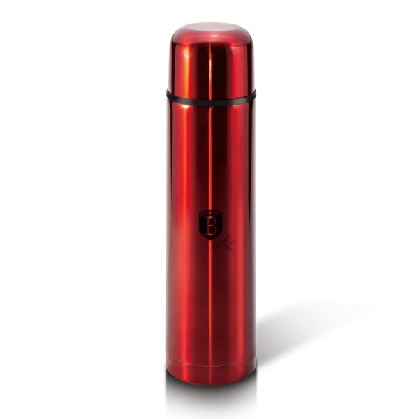 Berlinger Haus Ανοξείδωτο Θερμός Vacuum 1L Μπουργουντί BH-1756N
