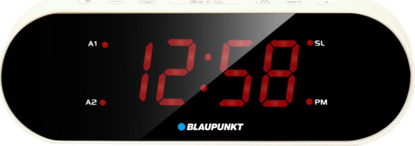 Blaupunkt CR6WH Λευκό Ραδιόφωνο / Ρολόι / Ξυπνητήρι Μπαταρίας / ρεύματος
