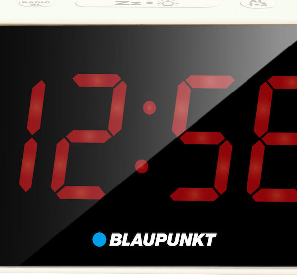 Blaupunkt CR6WH Λευκό Ραδιόφωνο / Ρολόι / Ξυπνητήρι Μπαταρίας / ρεύματος