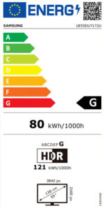 Samsung Smart Τηλεόραση 55" 4K UHD LED UE55DU7172UXXH HDR (2024) - Image 4