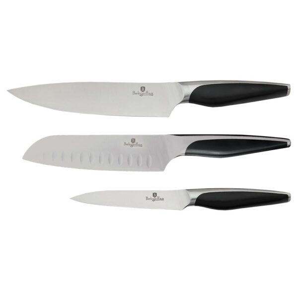 Berlinger Haus Σετ Μαχαίρια 3 τμχ Inox Black Silver BH-2121