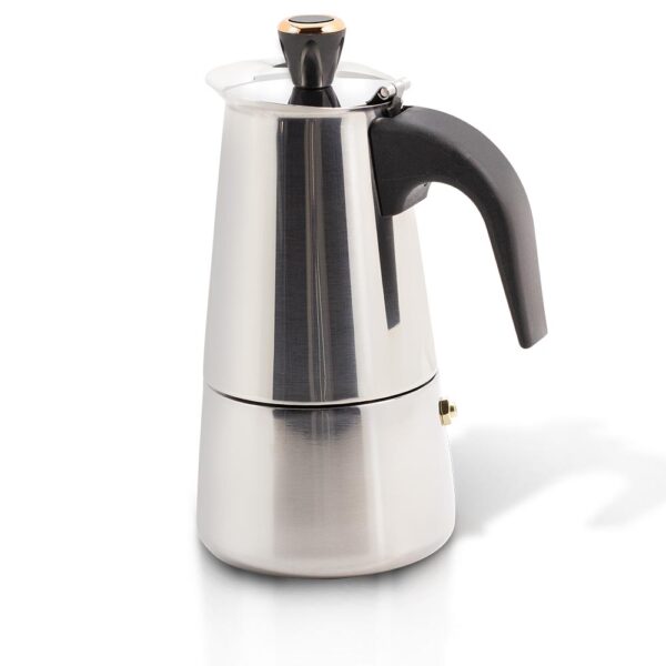 Berlinger Haus Καφετιέρα Εσπρέσο 6 Φλιτζανιών Black Silver BH-6391