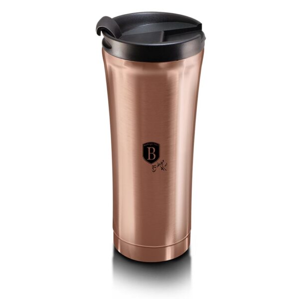 Berlinger Haus Ανοξείδωτο Θερμός - Παγούρι Καφέ Vacuum 0,5L Rose Gold BH-6488