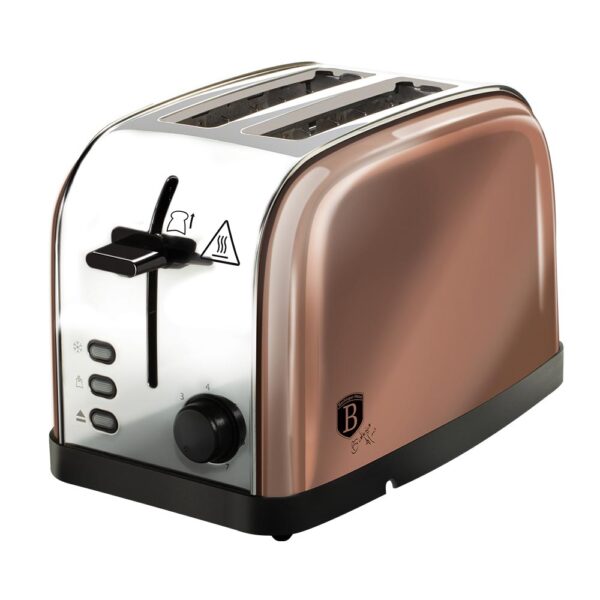 Berlinger Haus Φρυγανιέρα από ανοξείδωτο ατσάλι 850W Max Rose Gold Edition BH-9029N