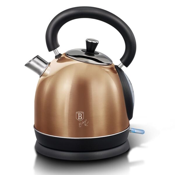 Berlinger Haus Ηλεκτρικός Βραστήρας Ρετρό 2200W 1.7lt Rose Gold BH-9050