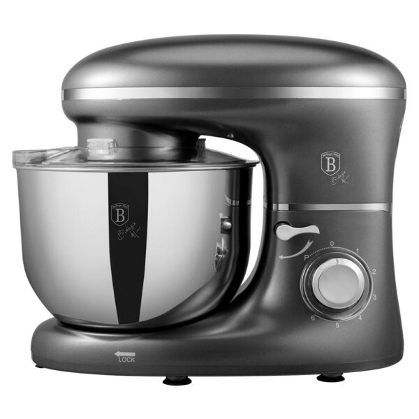 Berlinger Haus Κουζινομηχανή - Μίξερ Γκρι 1300W BH-9115