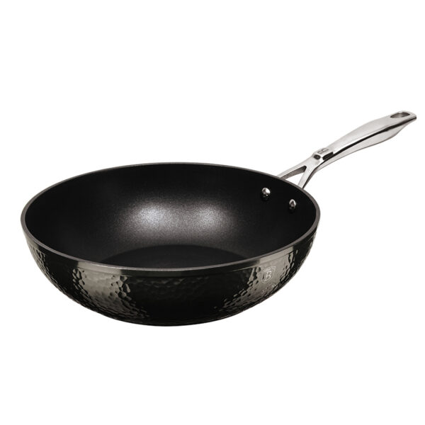 Berlinger Haus Αντικολλητικό τηγάνι Wok 28cm Shine Basalt Collection BH-6655