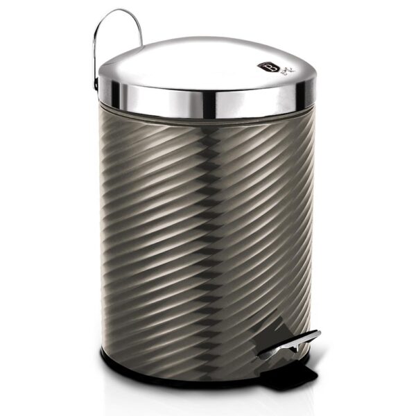 Κάδος Aπορριμμάτων με Πεντάλ 12L Carbon Edition Berlinger Haus BH-6427