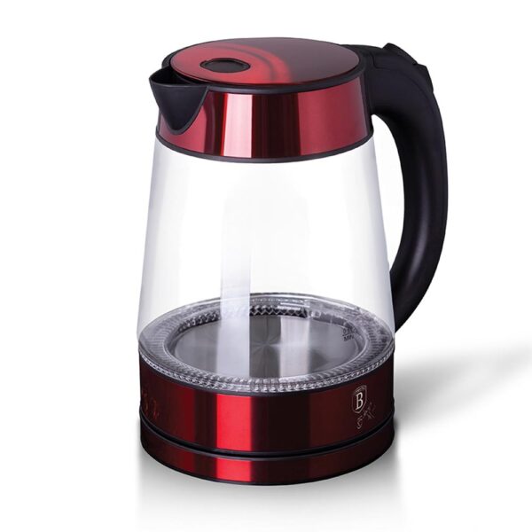 Berlinger Haus Γυάλινος Βραστήρας 1,7lt 2200W Max Burgundy Edition BH-9120