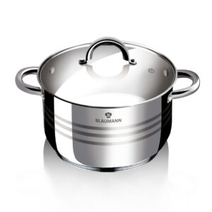 Κατσαρόλα από ανοξείδωτο ατσάλι 20cm 3,8Lt Blaumann BL-1020A
