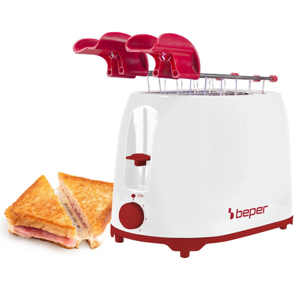 Beper Φρυγανιέρα 750W με 2 θέσεις φρυγανίσματος P101TOS100