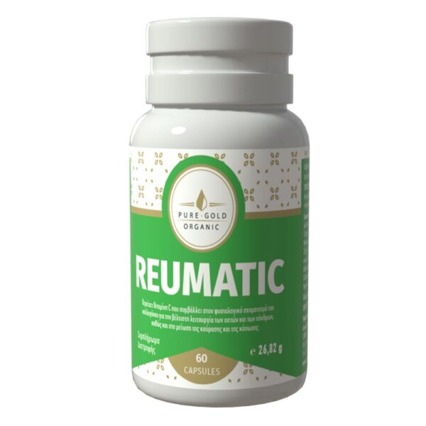 Reumatic Συμπλήρωμα διατροφής για την ενδυνάμωση των οστών και των αρθρώσεων 60 κάψουλες