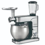 Επιτραπέζιο Μίξερ - Κουζινομηχανή 3 σε 1 2800W Royalty Line RL-PKM2800BG-SLV