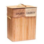 Tatkraft Καλάθι διαχωρισμού απλύτων από μπαμπού 60L T11380/1