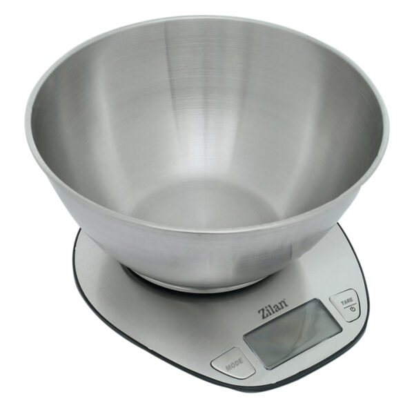 Zilan Ψηφιακή Ζυγαριά Κουζίνας Ακριβείας έως 5Kg με μπολ ZLN2960