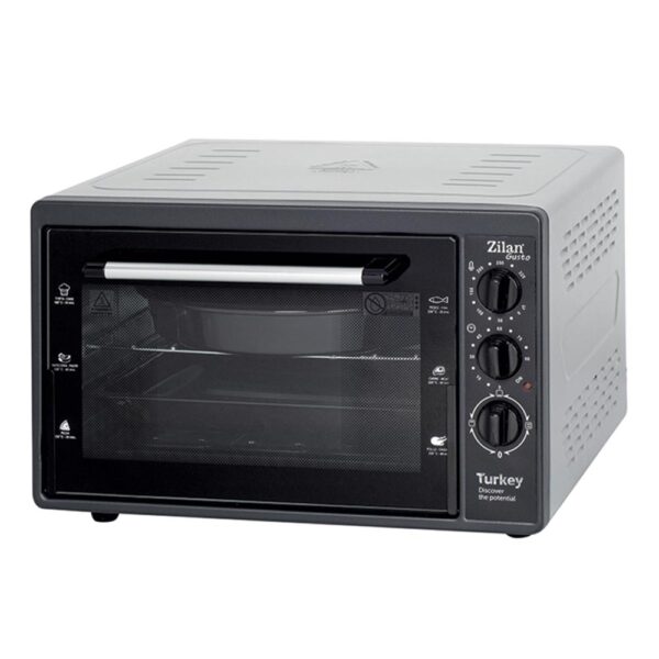 Zilan Ηλεκτρικός Φούρνος Γκρι 32L 1300W ZLN5320-GRY