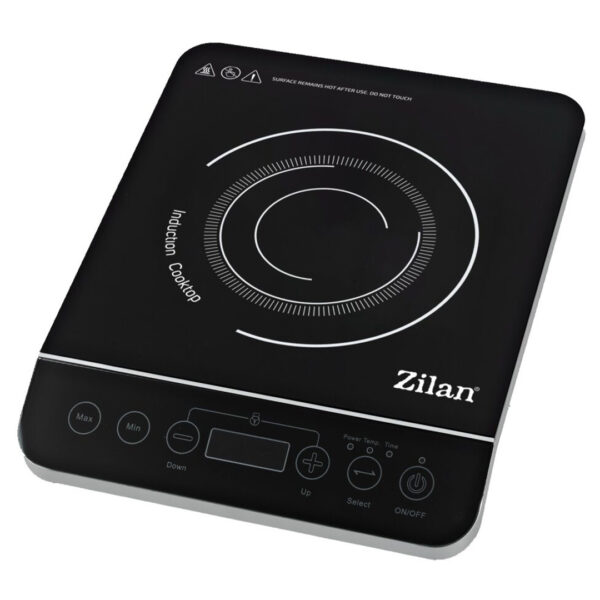 Zilan Μονή επαγωγική εστία σε μαύρο χρώμα 2000W ZLN8078