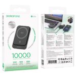 Borofone BJ63A Nimble – Type C – PD 20W MagSafe / Induction Charging Power Bank Εξωτερική Μπαταρία 10000mAh – Black
