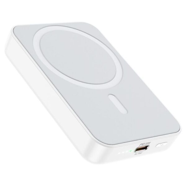 Borofone Plus Reach - Type C - PD 20W MagSafe / Induction Charging Power Bank Εξωτερική Μπαταρία 10000mAh - White