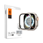 Spigen Glas.TR Slim Pro Μεταλλική Θήκη Titanium για το Apple Watch Ultra 49mm