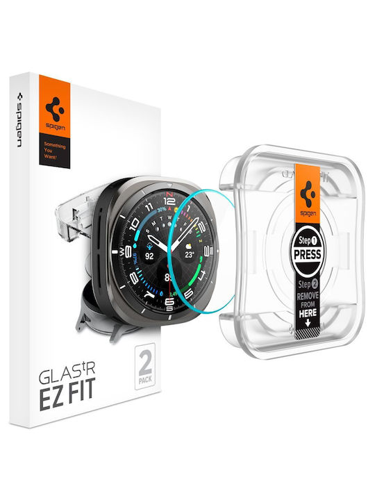 Spigen Tempered Glass για το Galaxy Watch Ultra 47mm 2τμχ AGL08349