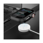 Tech-Protect Defense360 Πλαστική Θήκη με Τζαμάκι σε Μαύρο χρώμα για Apple Watch 46mm