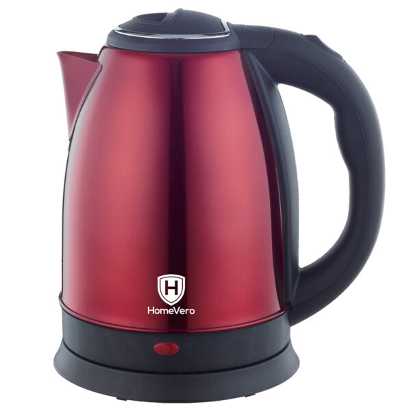 HomeVero Βραστήρας νερού σε κόκκινο χρώμα 1.8L 2200W Max HV-6011-RED