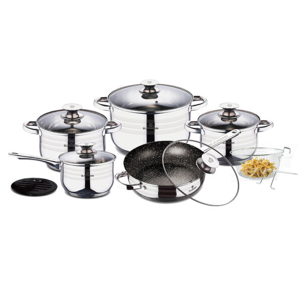Blaumann Gourmet Line Σετ Kατσαρόλες Inox - 13τμχ BL-3166
