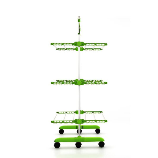 HG-5015-GR Απλώστρα Αναδιπλούμενη & Πολυλειτουργική Herzberg