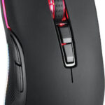 Motospeed V70 RGB Gaming Ποντίκι 12000 DPI Μαύρο