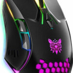 Onikuma CW902 RGB Gaming Ποντίκι 6400 DPI Μαύρο