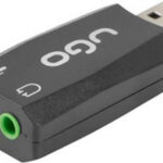 uGo Εξωτερική USB Κάρτα Ήχου 5.1 σε Μπλε χρώμα UKD-1085