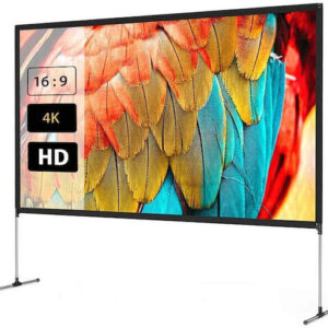 BlitzWolf Οθόνη Προβολής Projector Δαπέδου με Λόγο Εικόνας 16:9 187x167cm / 80"