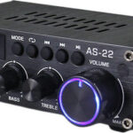 BlitzWolf AS-22 Ολοκληρωμένος Ενισχυτής Hi-Fi Stereo AS-22 Μαύρος
