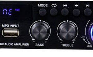 BlitzWolf AS-22 Ολοκληρωμένος Ενισχυτής Hi-Fi Stereo AS-22 Μαύρος