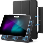 ESR Flip Cover Δερματίνης Μαύρο iPad Pro 12.9 4/5/6/2020-2022/Air 13 2024 2020-2022