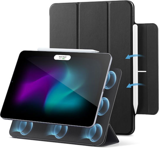 ESR Flip Cover Δερματίνης Μαύρο iPad Pro 12.9 4/5/6/2020-2022/Air 13 2024 2020-2022