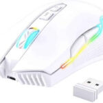 Onikuma CW905 Ασύρματο RGB Gaming Ποντίκι 3600 DPI Λευκό