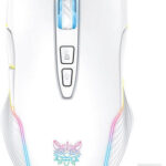 Onikuma CW905 Ασύρματο RGB Gaming Ποντίκι 3600 DPI Λευκό