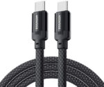 Essager USB 2.0 Cable USB-C male - USB-C 240W Μαύρο 1m (827T11)
