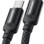 Essager USB 2.0 Cable USB-C male – USB-C 240W Μαύρο 1m (827T11)