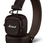Marshall Major V Ασύρματα / Ενσύρματα On Ear Ακουστικά με 100 ώρες Λειτουργίας και Quick Charge Καφέ 1006834
