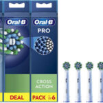 Oral-b Pro Cross Action Eb50rx 2+2+2 Replacement Head