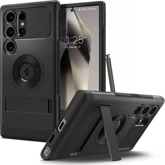 Spigen Slim Back Cover Σιλικόνης / Πλαστικό Μαύρο (Galaxy S25 Ultra)